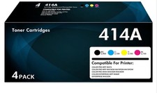 414A Toner Cartridges 4 Pack M479fdw Replacement for HP 414A 414X Works for Colr