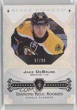 2017 Upper Deck Black Diamond Relic Rookies Single /99 Jake DeBrusk #BDR-JD 2d8