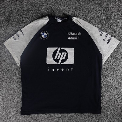 Vintage BMW Williams F1 Team Shirt Men s XL HP Racing Sponsor Y2K Formula 1