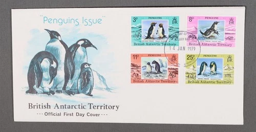MayfairStamps British Antarctic Territory FDC 1979 Penguins Issue Combo First Da