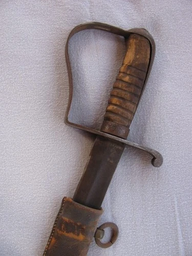 NATHAN STARR 1818 CONTRACT CAVALRY SABER WITH SCABBARD Sword Blade