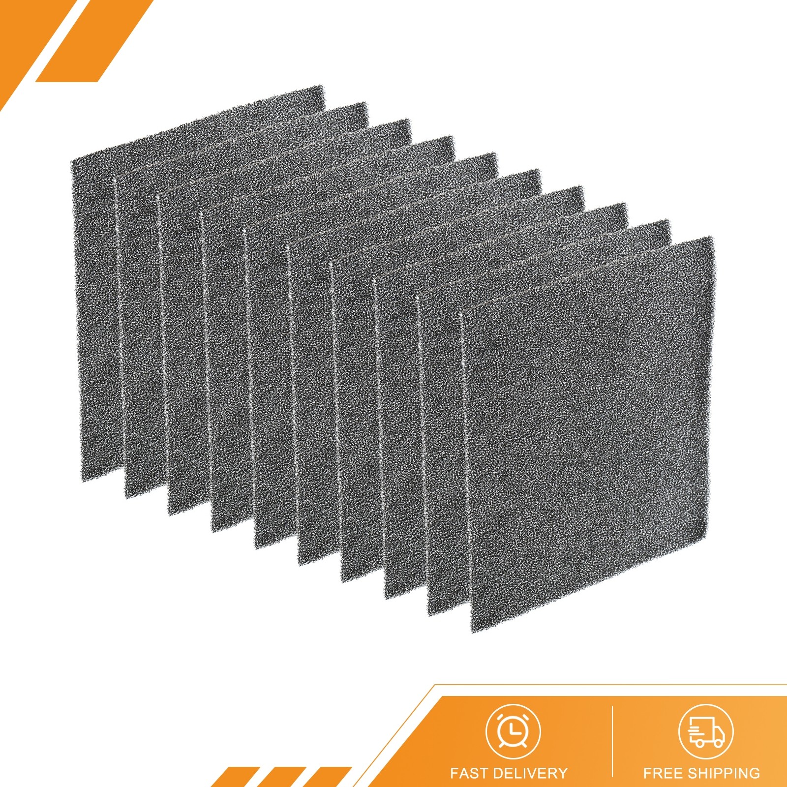 Foam Sponges Sponge Sheet Replacement Media Pad Black