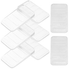 8 Pcs Toilet Shims Clear Table Wedges Leveler Accessories