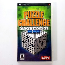 Puzzle Challenge Crosswords And More - Sony Playstation Portable PSP Authentic