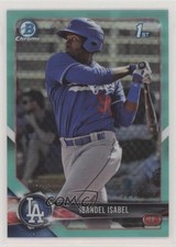 2018 Bowman Chrome Prospects Aqua Refractor 27/125 Ibandel Isabel #BCP47 0hd6