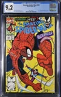 Amazing Spider-Man #345 CGC 9.2 WHITE (1991) Venom Kasady Bagley 🔥