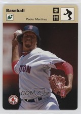 2005 Leaf Sportscasters Tan Fielding Ball 30/30 Pedro Martinez #35 HOF 0m0
