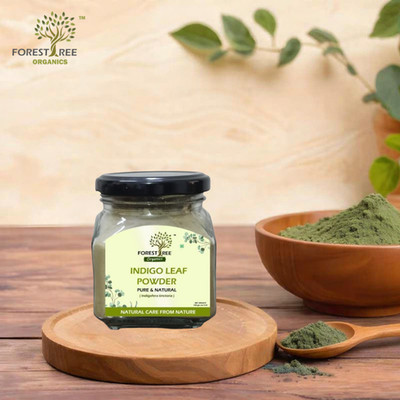 Forestree Organic Indigo Powder | Natural Hair Color & Beard Dye | 100% Pure