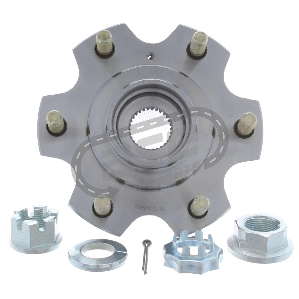 Kits de bujes de cojinete de rueda delantera Mitsubishi Shogun Van 2007-2015 par de bridas de 169 mm Foto 3 de 4