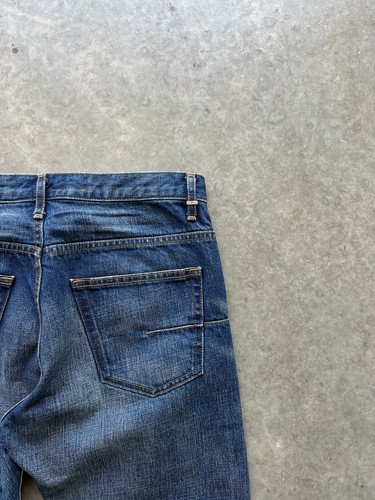Denim Dior Homme SS12 Kris Van Assche Clawmark Indigo Talla 28 Inalterado - Imagen 10 de 13