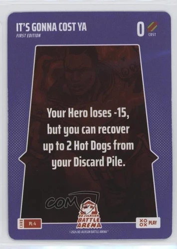 2024 Bo Jackson Battle Arena TCG Alpha Edition Play Cards #PL-4 0ix9