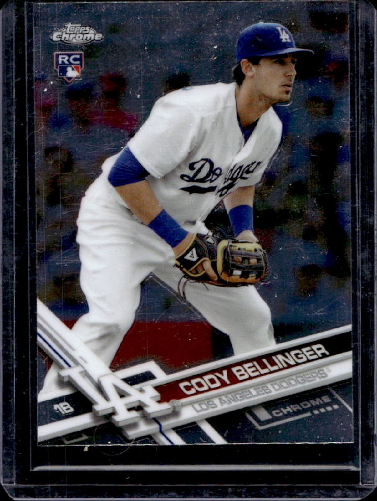 2017 Topps Chrome Cody Bellinger RC Rookie #79 Dodgers