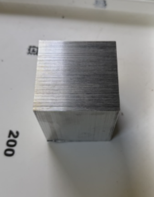 #ad 6061 aluminum Block 2.5in X 2.5in X 2.75in $7.50