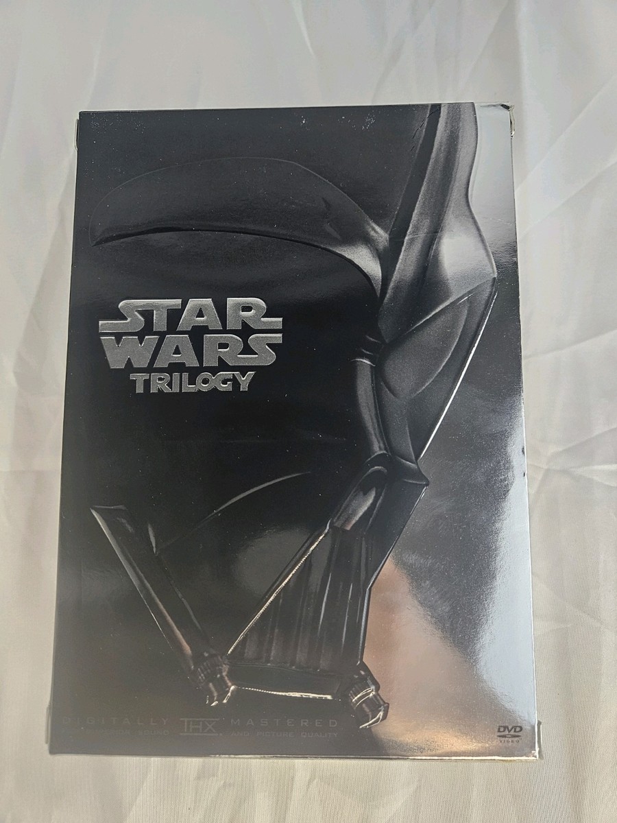 Star Wars Trilogy DVD 2004 Widescreen Edition, 4-Disc Set, Silver