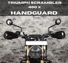 HANDGUARD BLACK FIT FOR TRIUMPH SCRAMBLER 400X