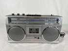 Vintage JVC  RC-555LB  Stereo Radio Cassette Recorder Boombox Cassette Issue!