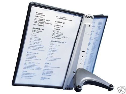 Durable Sichttafelsystem Sherpa SoHo 5 Tafeln , Klapptafeln Tischständer