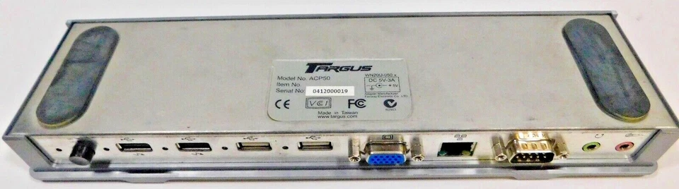 Estación de Acoplamiento Universal para Notebook Targus con Video ACP50 Foto 2 de 4