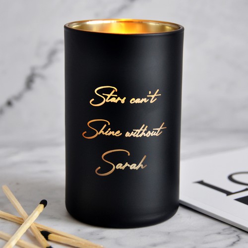 Personalised Scented Candle Engraved Any Text for Her Anniversary Birthday Gift - Picture 11 of 18