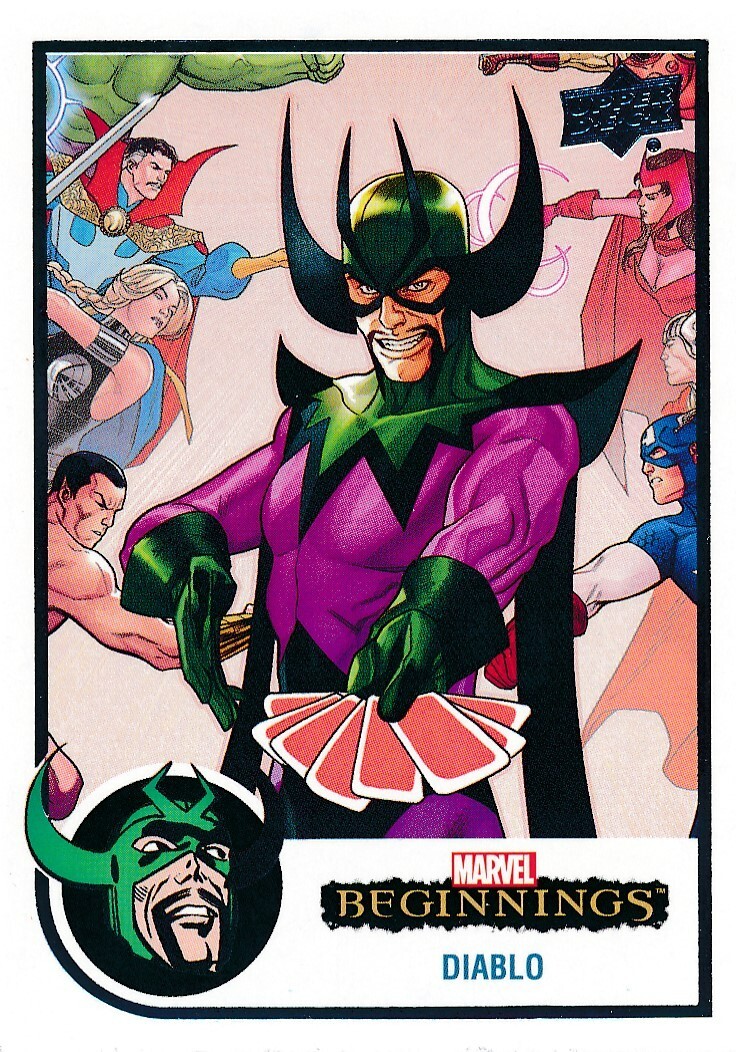 26 DIABLO 2022(2023) Upper Deck Marvel Beginnings FANTASTIC FOUR