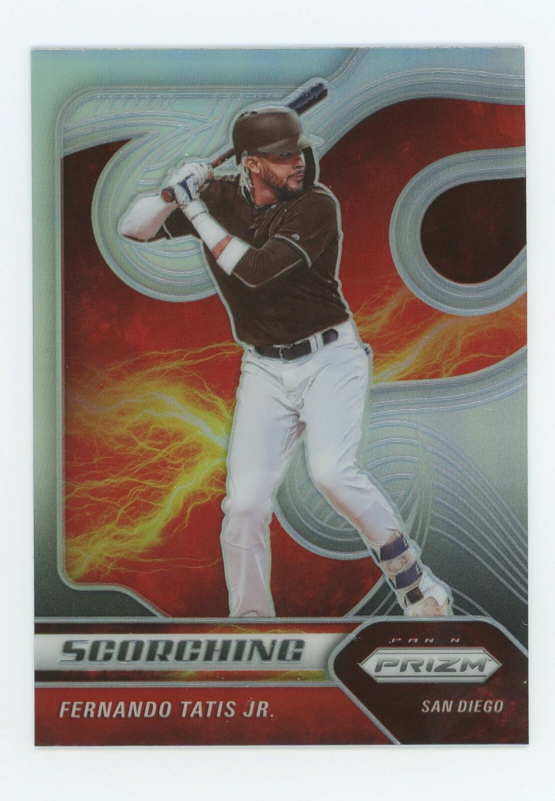FERNANDO TATIS JR 2020 Panini Prizm Scorching #S10 Silver SD Padres