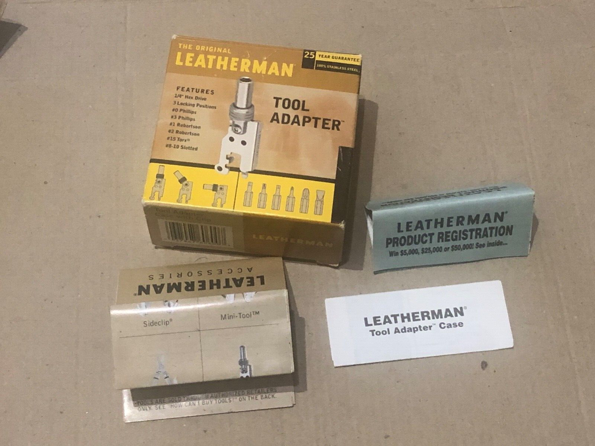 その他 LEATHERMAN - LEATHERMAN TOOL ADAPTER Leatherman Universal Tool Adapter for Original Wave, Super