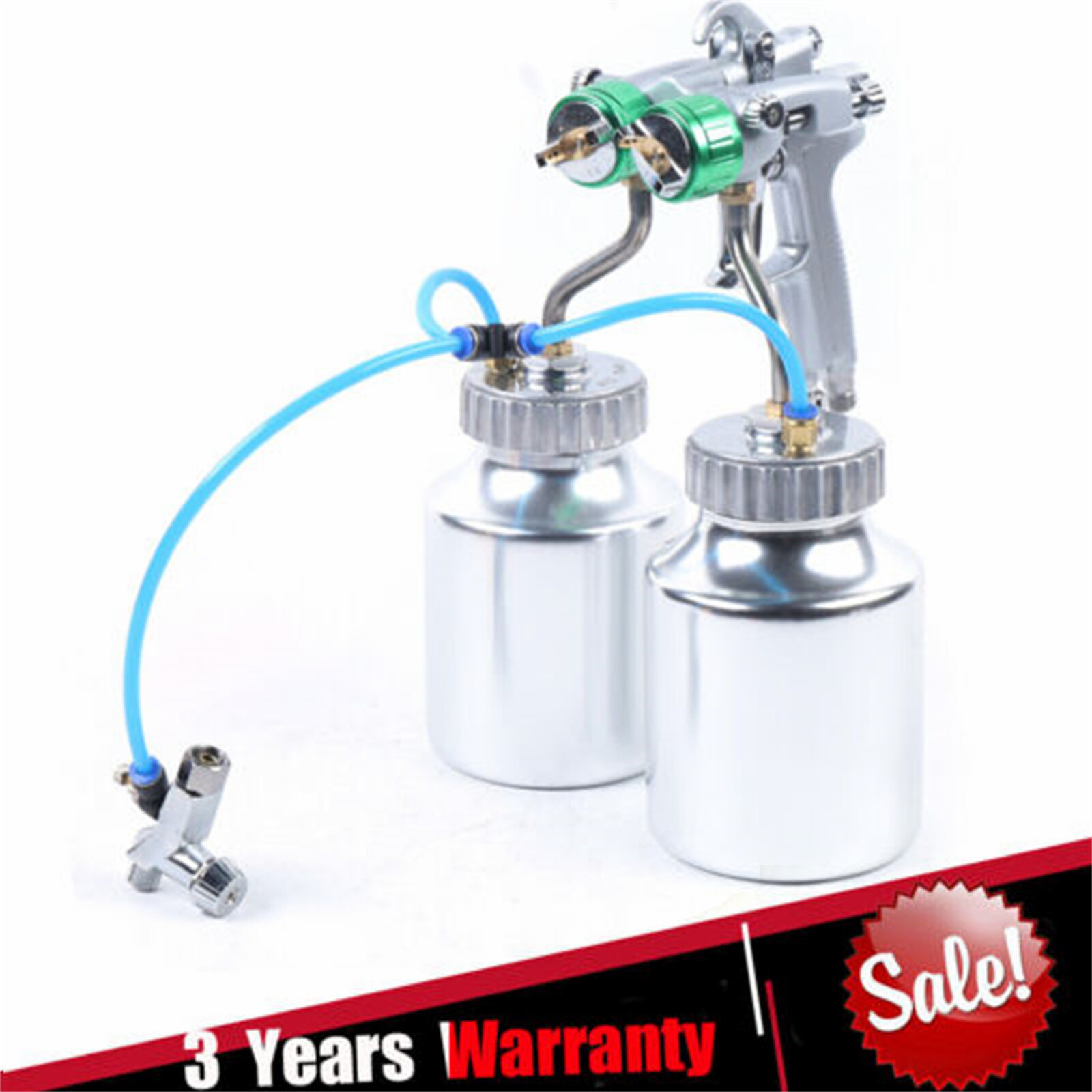 professional Polyurethane spray foam machine automatic spray gun+ 2X 1000ml Pot