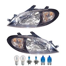 Scheinwerfer Set inkl. Premium Lampen für Chevrolet Lacetti J200 mit LWR Motor