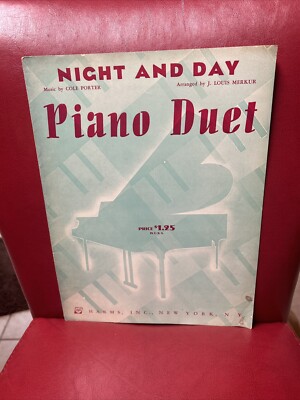 Night and Day  Written by Cole Porter  1941 Sheet Music