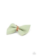 Paparazzi HOME SWEET HOMESPUN green HAIRCLIP