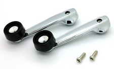 New Chrome Manual Window Crank Handle Pair For 74-78 Dodge Ram Truck Van