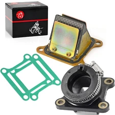 Carburetor Intake manifold boot Reed Valve Kit For KAWASAKI KX80 KX100 1991-2000