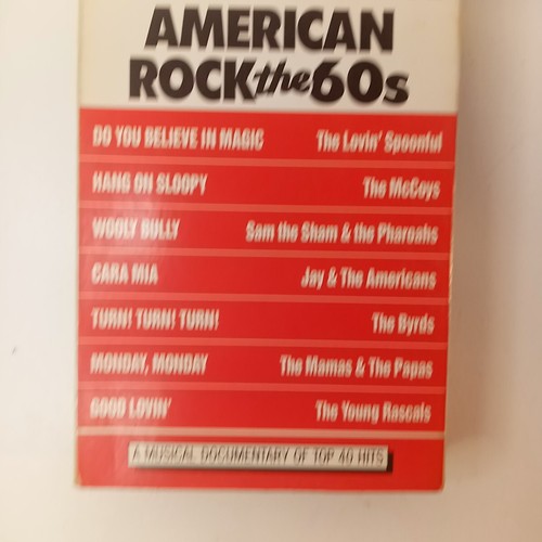 VHS Movie Vintage Classic American Rock The 60s Rock N Roll Artists Performance - Picture 2 of 8