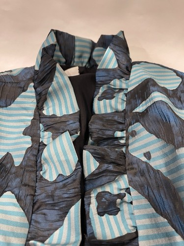 Designer Grace Chuang New York Open Front Jacket Unique Design sz M Events/Party - Picture 9 of 12
