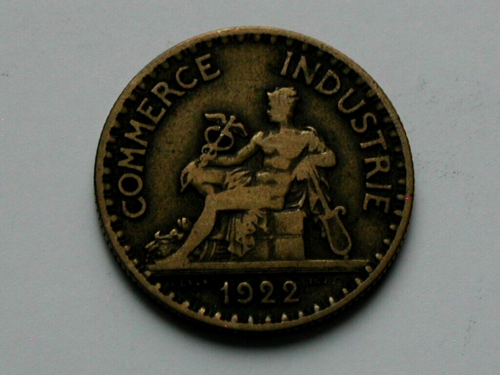 1922 FRANCE Pièce Aluminium-Bronze - Bon Pour 2 Francs - Tonique - Photo 1/2