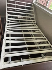 invacare electric hospital bed g50 with heated mattress & extra sheets