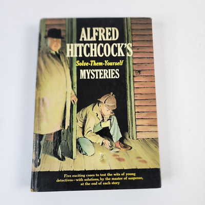 ALFRED HITCHCOCK'S SOLVE THEM YOURSELF MYSTERIES HC VINTAGE MYSTERY BOOK 1963