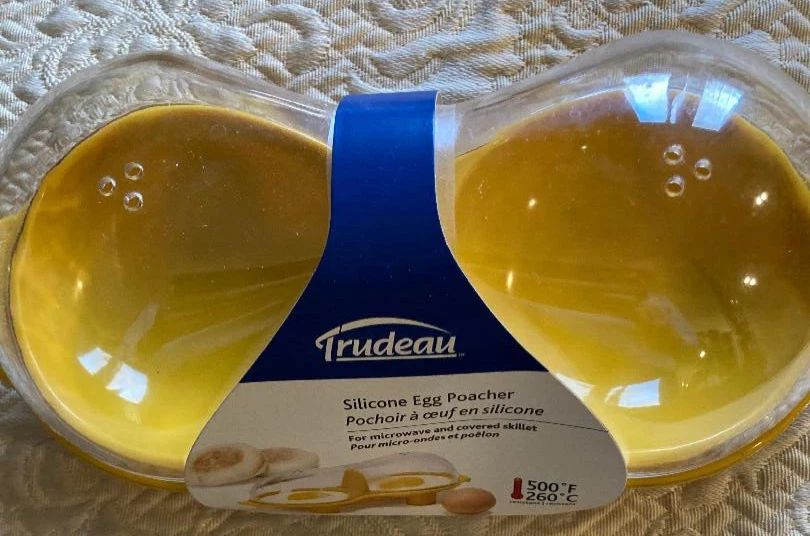 TRUDEAU SILICONA DOBLE HUEVO MICROONDAS CAZADOR FURTIVO NUEVO ENVÍO GRATUITO EE. UU. Foto 2 de 2