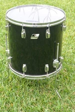 ADD this LUDWIG 16" ROCKER FLOOR TOM in BLACK to YOUR DRUM SET TODAY! LOT 78