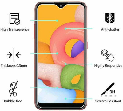 Anti-Fingerprint Tempered Glass For ZTE Blade A31 Plus V2020 30S V40 30 A31 A72s