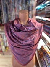 Purple Pashmina Pure Silk Scarf All season Scarves Women’s Shawl Head Hair Wrap
