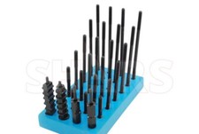 Shars 3/4" T-Slot 5/8"-11 Stud 38 pcs Steel T-Nut & Stud Set New #[