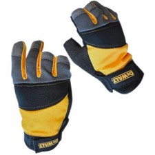 DEWALT 1Paar Kunstleder Handschuhe DPG214L mi...
