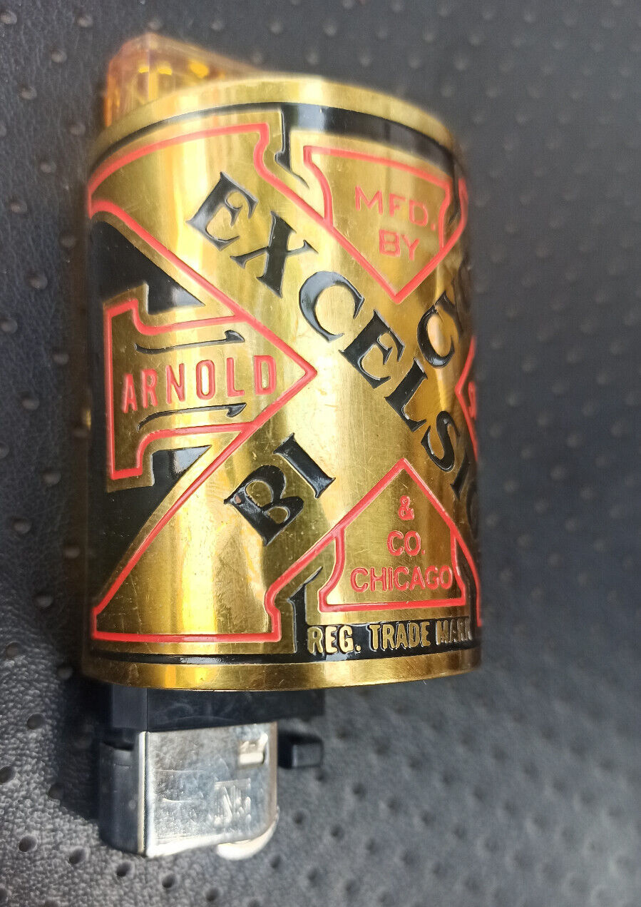 VINTAGE Excelsior arnold schwinn Bicycle Head Tube Badge Emblem Badge