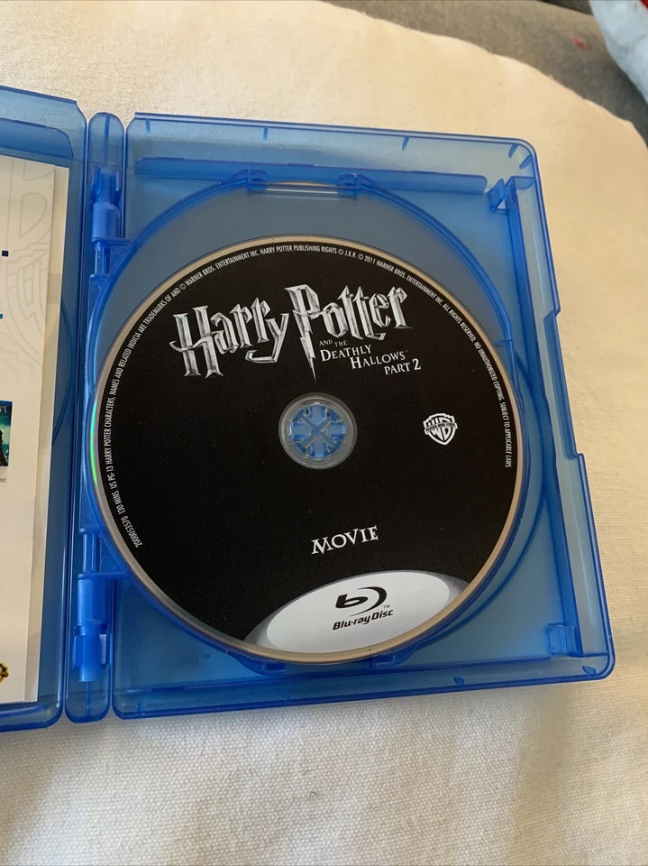 Harry Potter and the Deathly Hallows Part 2 Exclusive (4-Disc Blu-ray)Authentic - Image 3 of 4