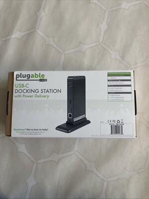 New Plugable USB-C Docking Station with Power Delivery Model UD-CA1A