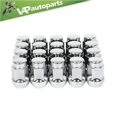 20 Chrome M14x1.5 Acorn Wheel Lug Nuts Fits Honda Accord Civic Element Chrysler