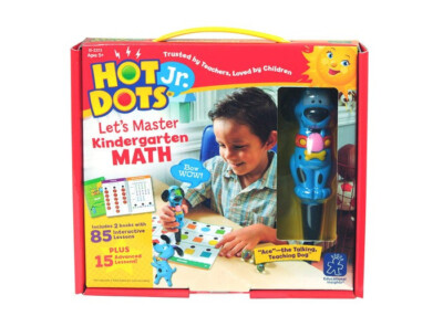 Educational Insights Hot Dots Jr. Let's Master Kindergarten Math