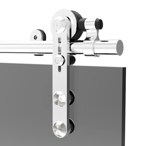 Kit ferramenta binario porta scorrevole in acciaio inox 4 piedi-16 piedi per porta in vetro - Foto 179 di 246