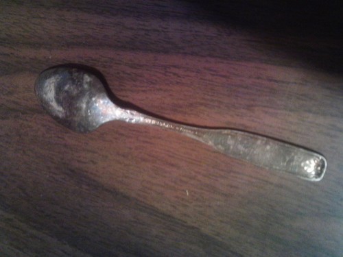 Oneida ltd silverware single teaspoon / spoon tarnished see photos - Picture 2 of 2